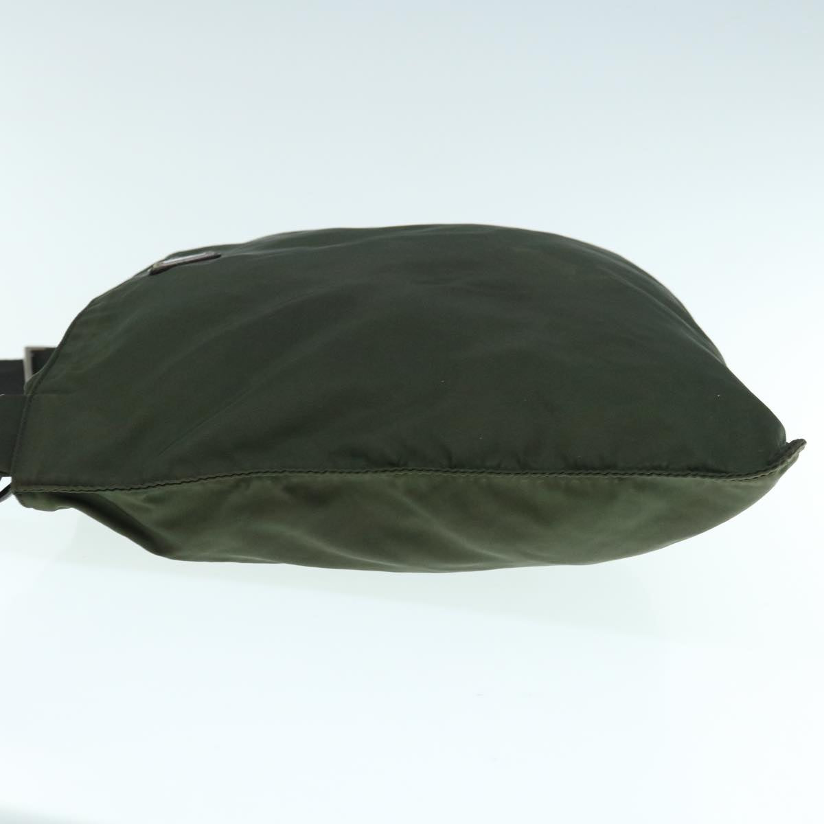 PRADA Shoulder Bag Nylon Khaki  bs11372