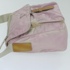 PRADA Shoulder Bag Nylon Pink  bs11377