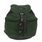PRADA Backpack Nylon Green  bs11393