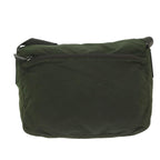 PRADA Shoulder Bag Nylon Green  bs11395