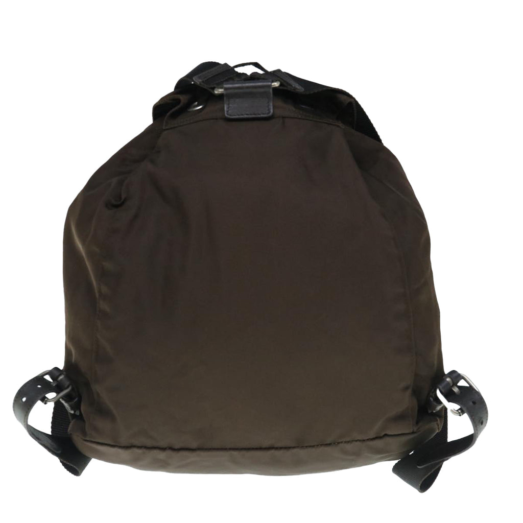 PRADA Backpack Nylon Brown  bs11396