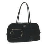 PRADA Shoulder Bag Nylon Black  bs11415