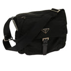 PRADA Shoulder Bag Nylon Black  bs11432