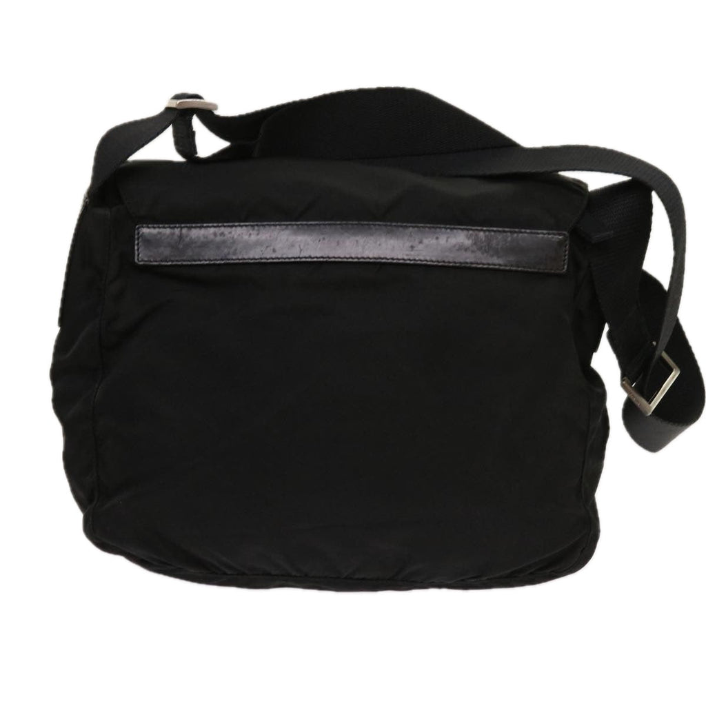 PRADA Shoulder Bag Nylon Black  bs11432