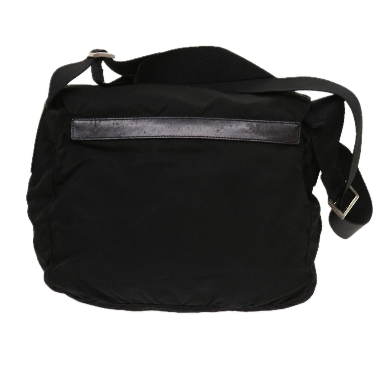 PRADA Shoulder Bag Nylon Black  bs11432