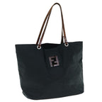 FENDI Tote Bag Nylon Blackbs11434