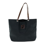 FENDI Tote Bag Nylon Blackbs11434