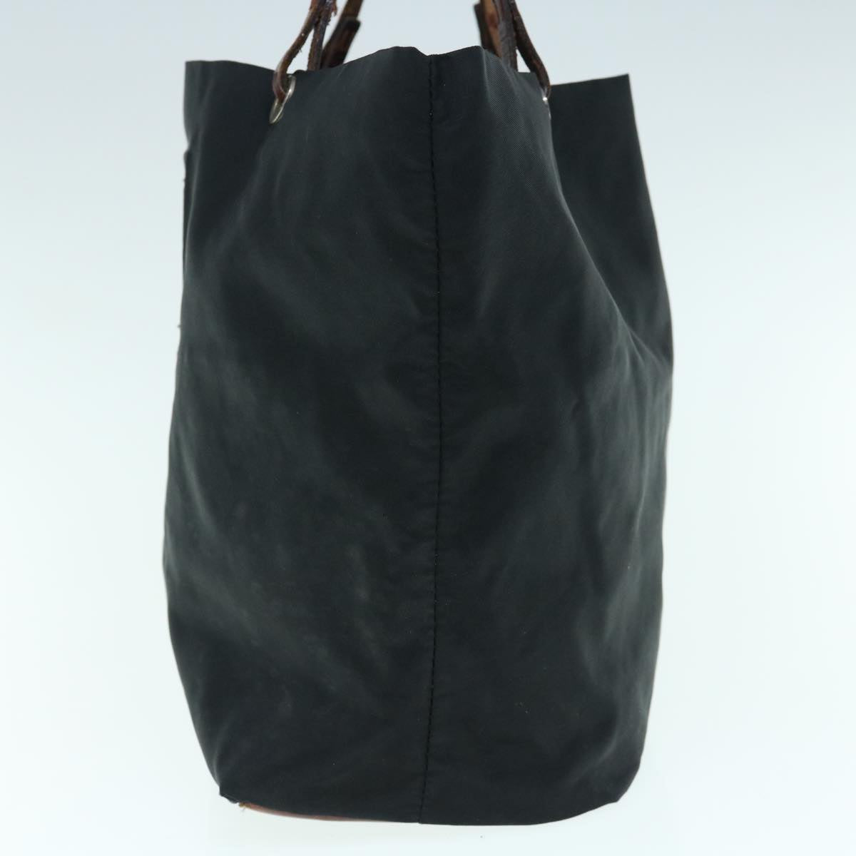 FENDI Tote Bag Nylon Blackbs11434