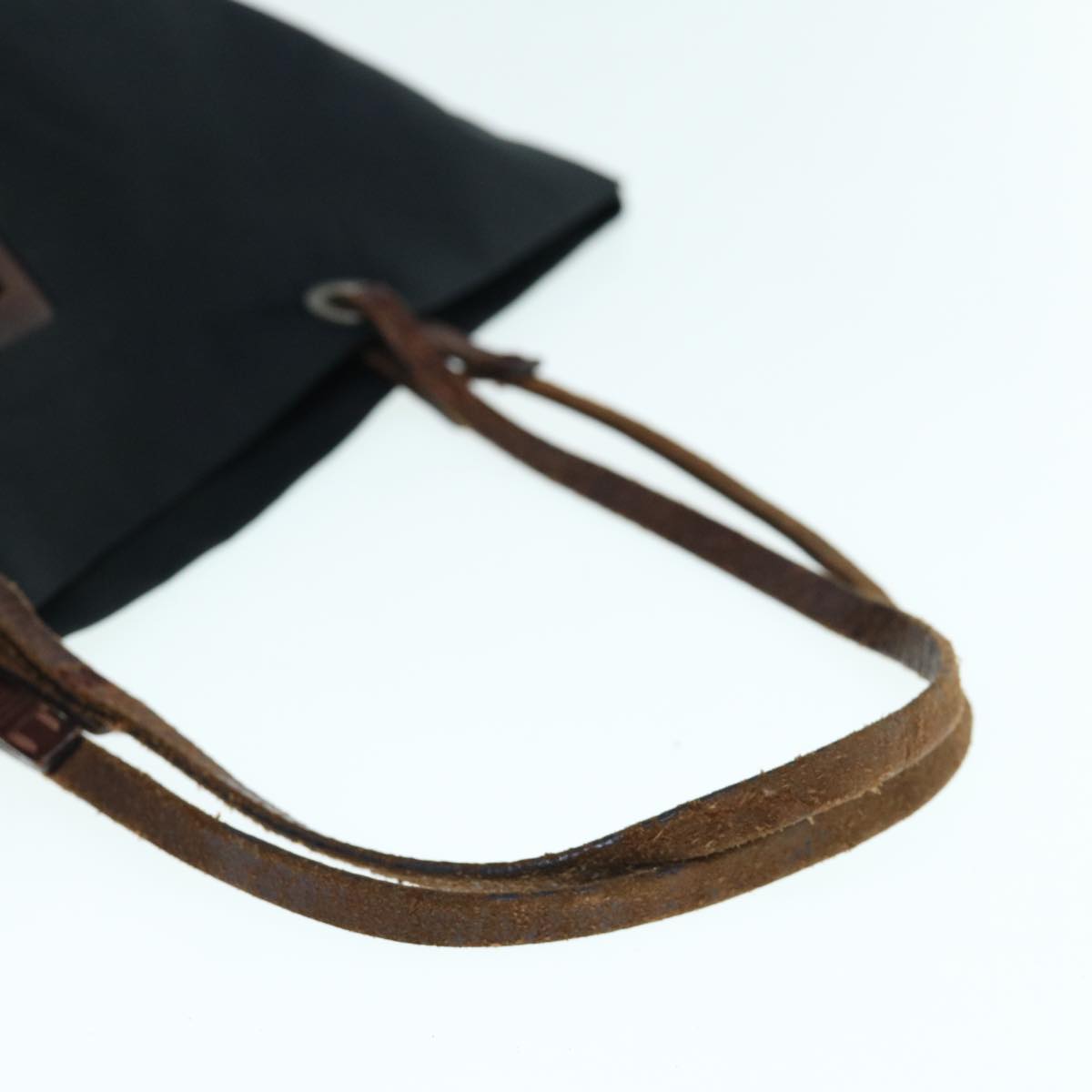 FENDI Tote Bag Nylon Blackbs11434