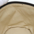 FENDI Zucca Canvas Vanity Pouch Brown Blackbs11466