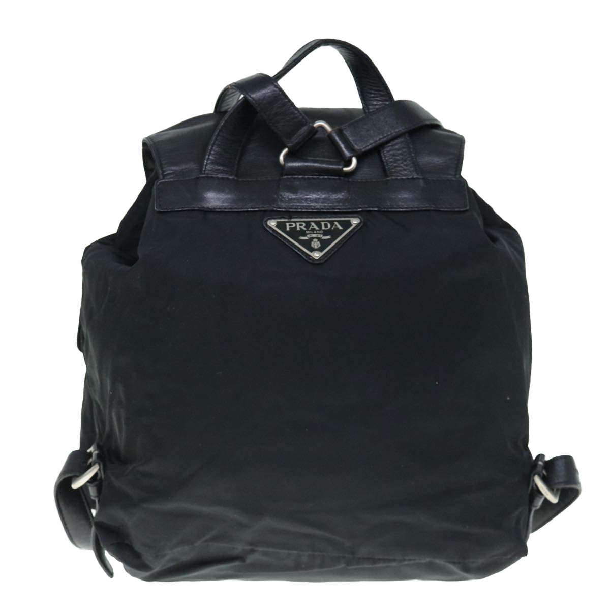 PRADA Backpack Nylon Black  bs11548