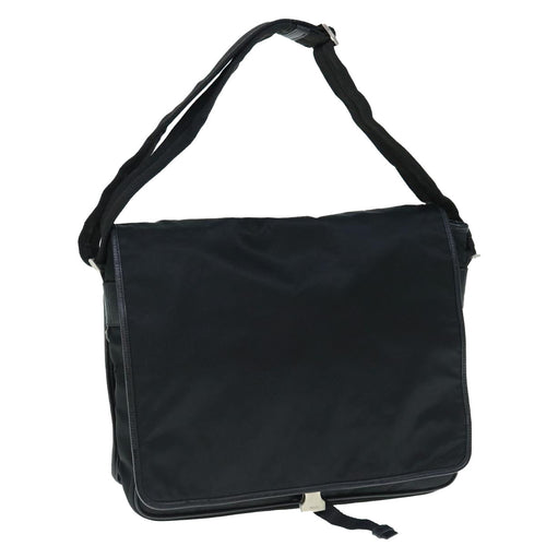 PRADA Shoulder Bag Nylon Black  bs11549