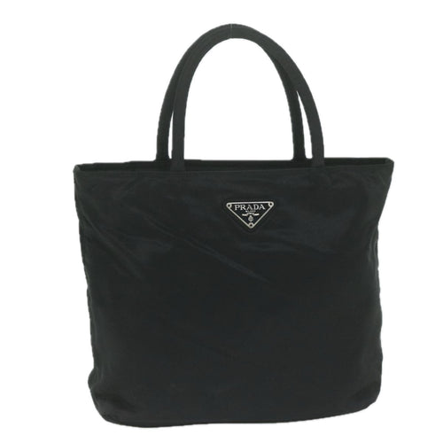 PRADA Hand Bag Nylon Black  bs11557