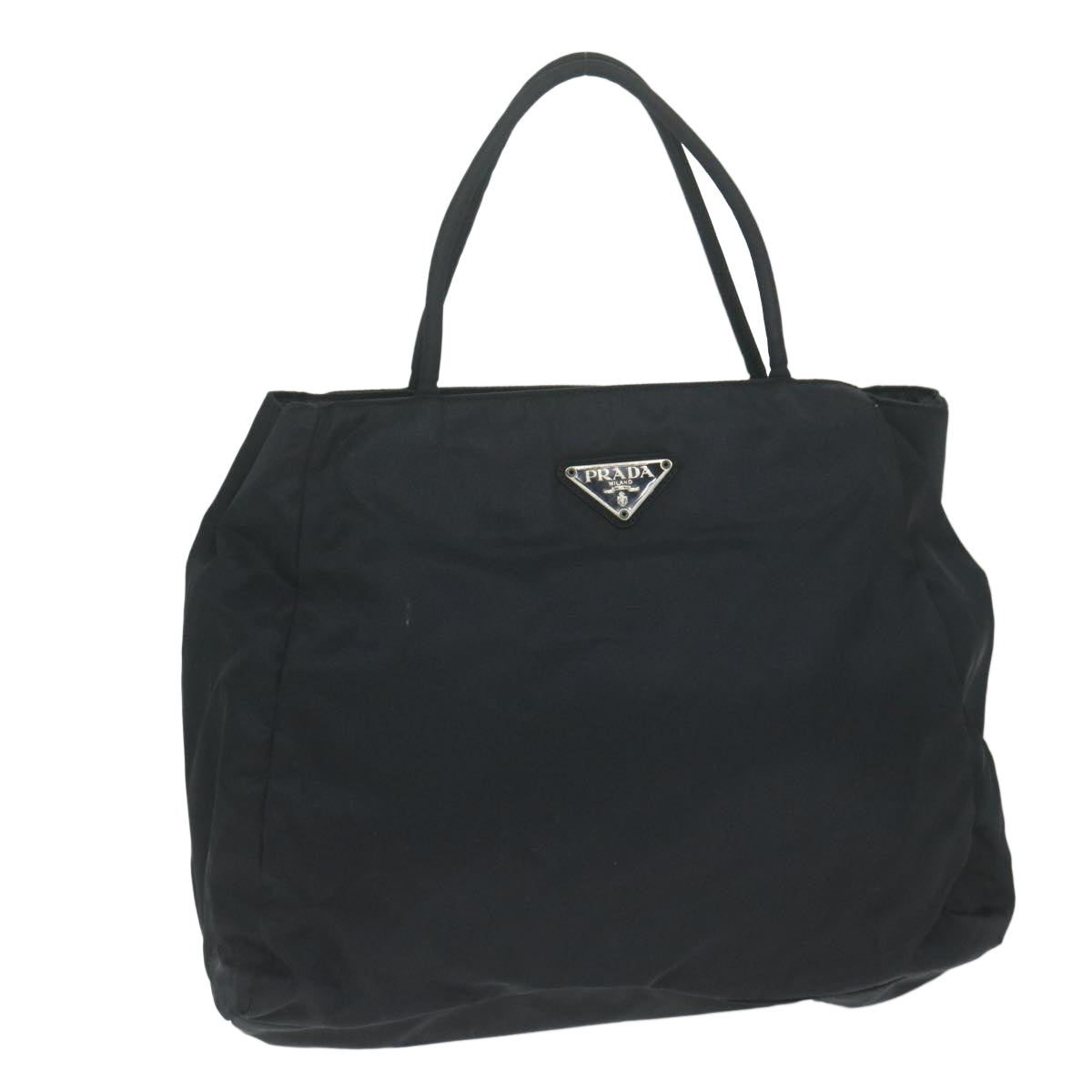 PRADA Hand Bag Nylon Black  bs11558