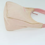 PRADA Sports Hand Bag Canvas Beige Pink  bs11578