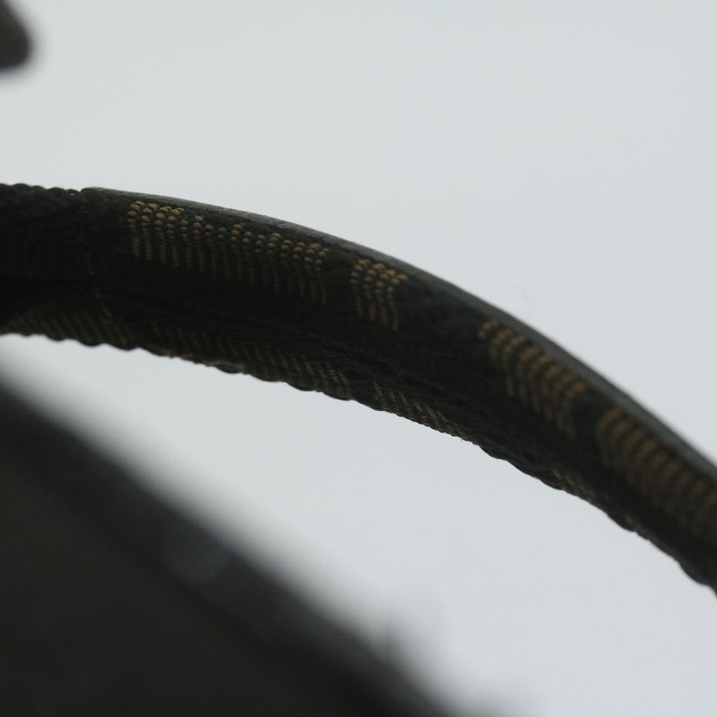 FENDI Zucca Canvas Vanity Pouch Brown Blackbs11627