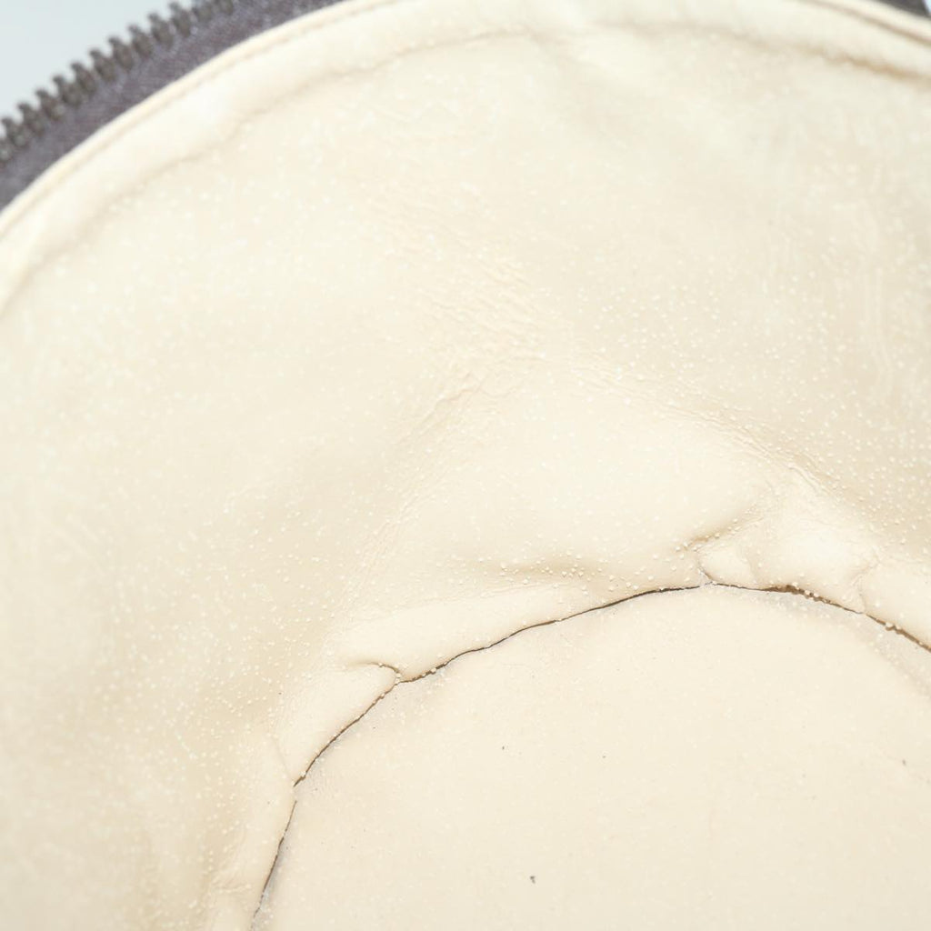 FENDI Zucca Canvas Vanity Pouch Brown Blackbs11627