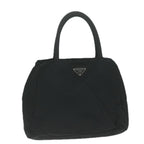 PRADA Hand Bag Nylon Black  bs11647
