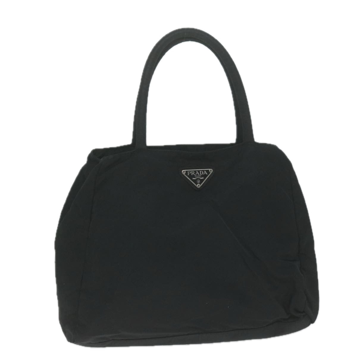 PRADA Hand Bag Nylon Black  bs11647