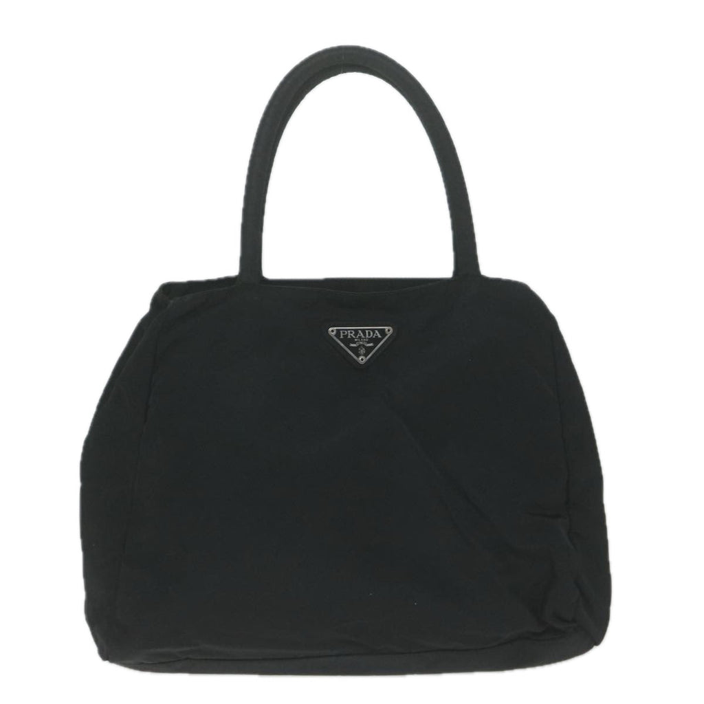 PRADA Hand Bag Nylon Black  bs11647