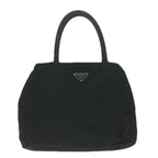 PRADA Hand Bag Nylon Black  bs11647