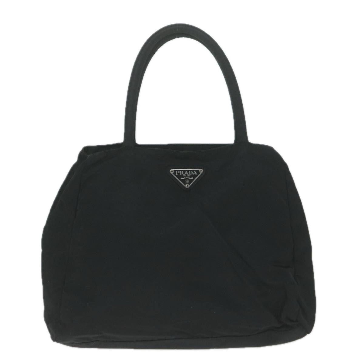 PRADA Hand Bag Nylon Black  bs11647