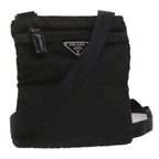 PRADA Shoulder Bag Nylon Black  bs11650