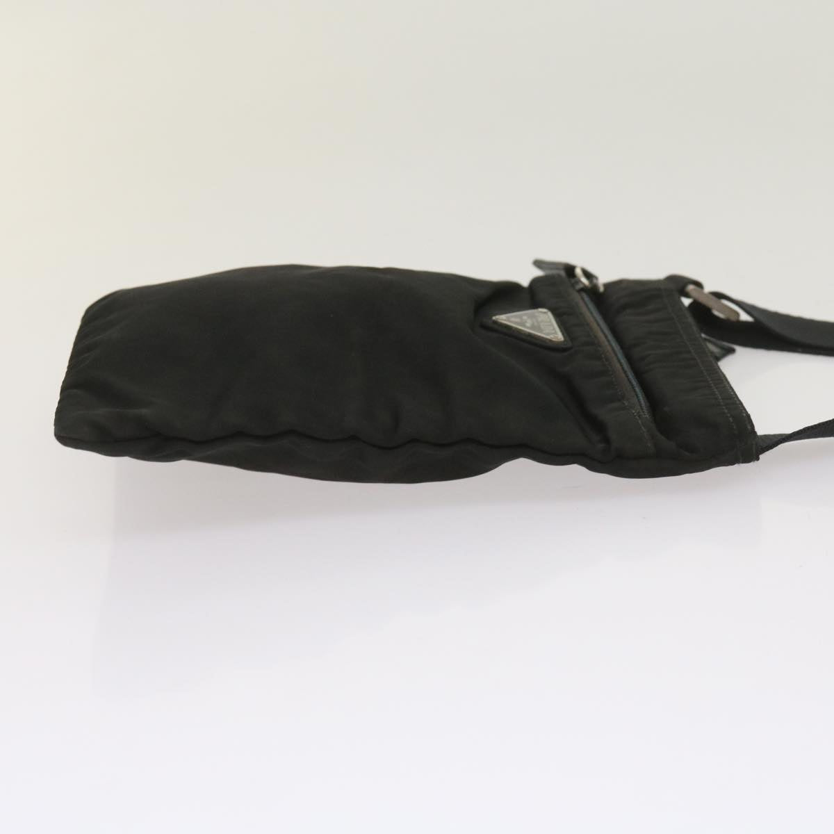 PRADA Shoulder Bag Nylon Black  bs11650