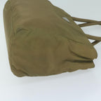 PRADA Hand Bag Nylon Khaki  bs11655