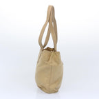 PRADA Tote Bag Nylon Beige  bs11689