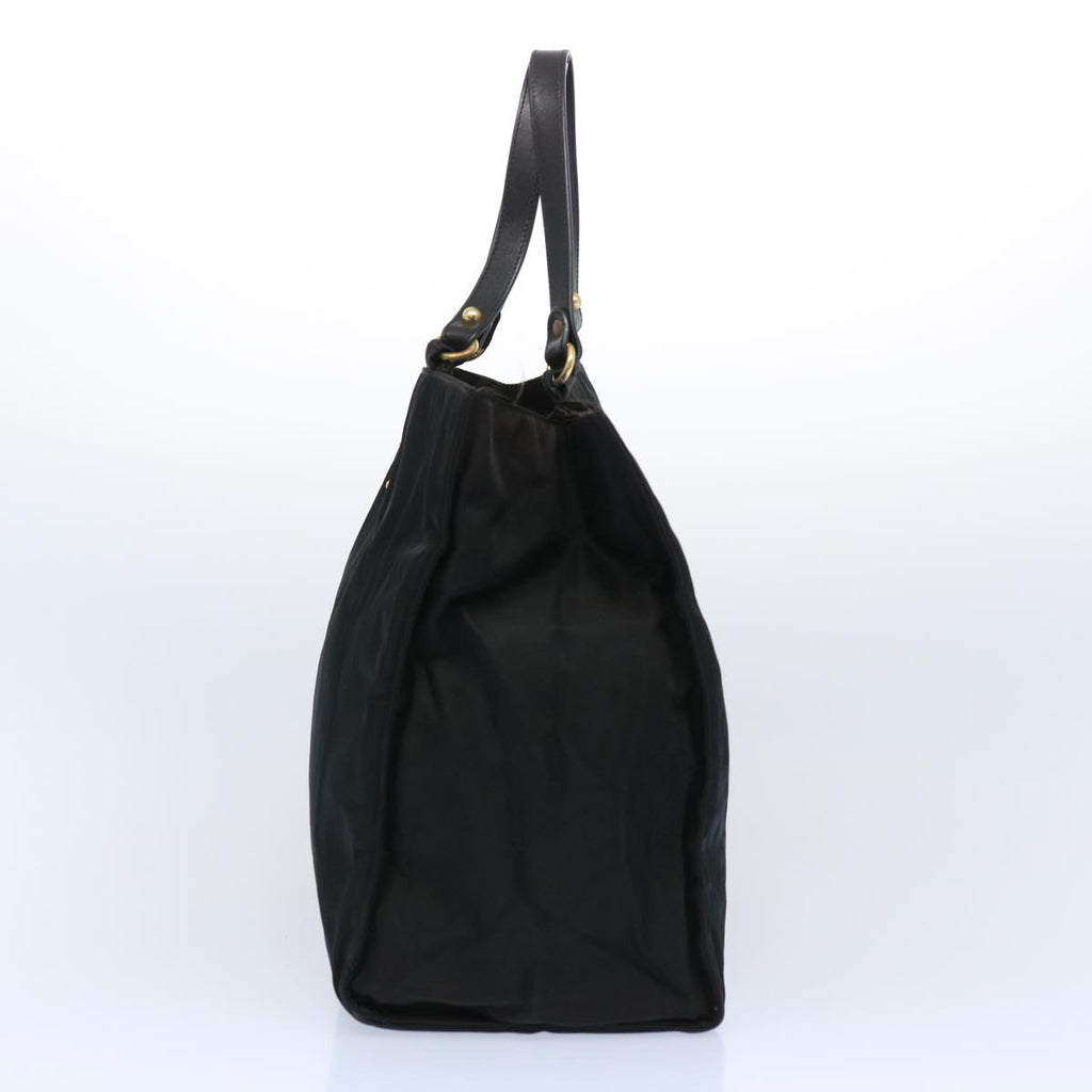 PRADA Tote Bag Nylon Black  bs11691