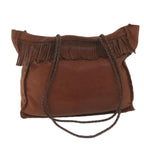 PRADA Shoulder Bag Leather Brown bs11694