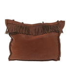 PRADA Shoulder Bag Leather Brown bs11694