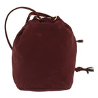 PRADA Shoulder Bag Nylon Red  bs11698