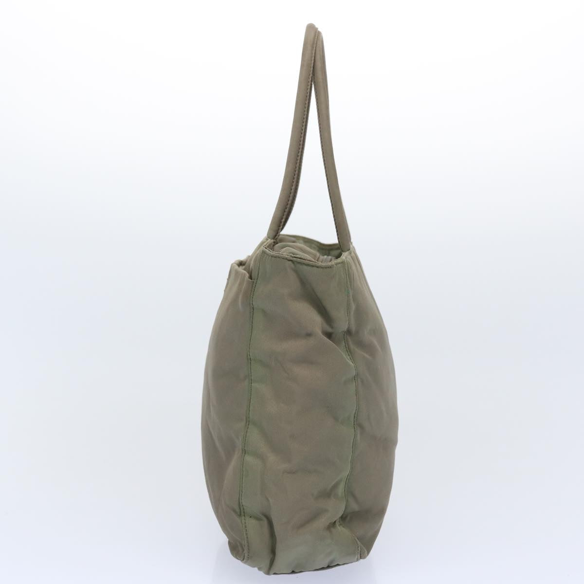 PRADA Hand Bag Nylon Khaki  bs11700