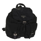 PRADA Backpack Nylon Black  bs11701