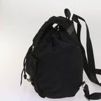 PRADA Backpack Nylon Black  bs11701