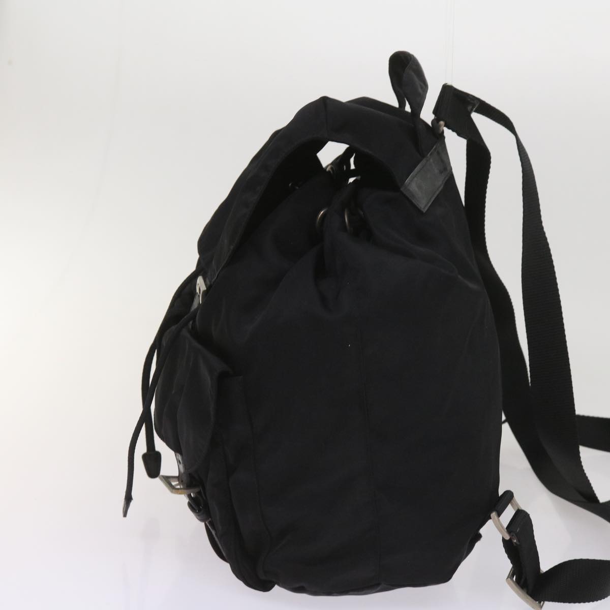 PRADA Backpack Nylon Black  bs11701