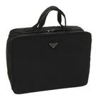 PRADA Hand Bag Nylon Black  bs11702