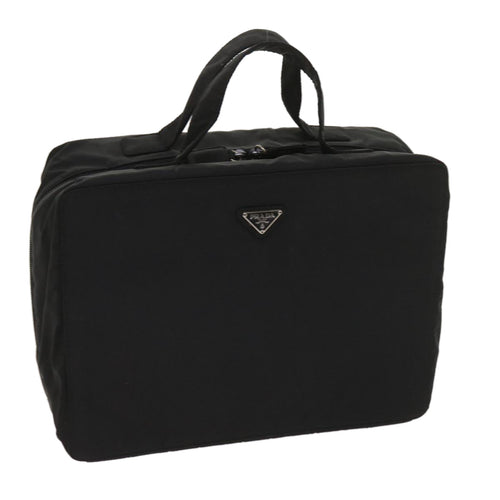 PRADA Hand Bag Nylon Black  bs11702