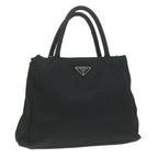 PRADA Hand Bag Nylon Black  bs11710