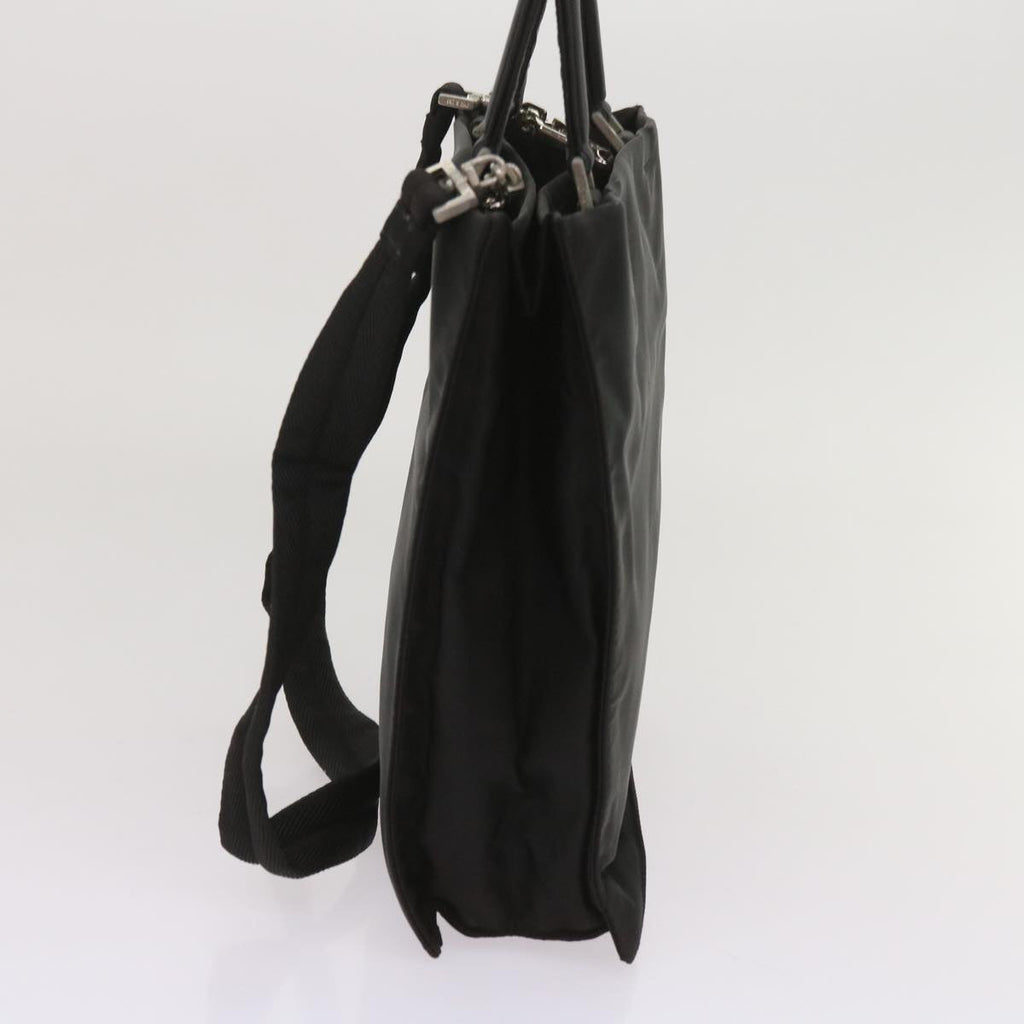 PRADA Hand Bag Nylon 2way Black  bs11713