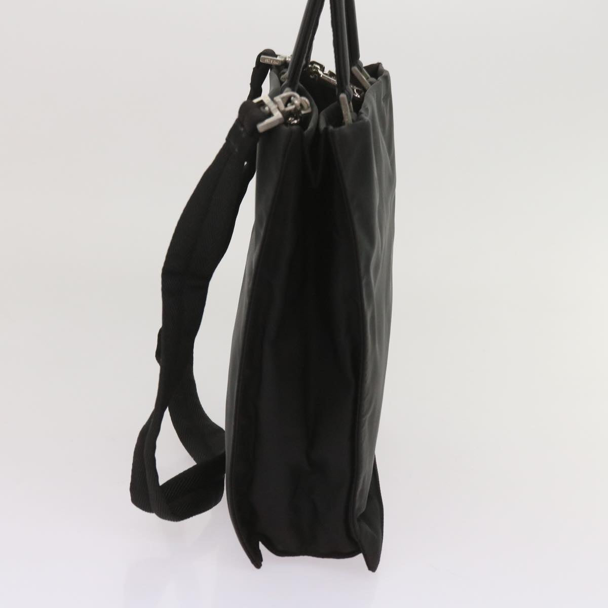 PRADA Hand Bag Nylon 2way Black  bs11713