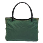 PRADA Shoulder Bag Nylon Green  bs11714