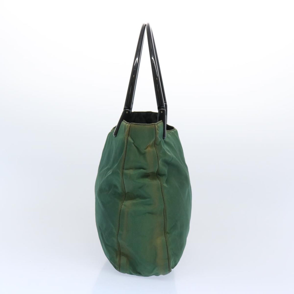 PRADA Shoulder Bag Nylon Green  bs11714