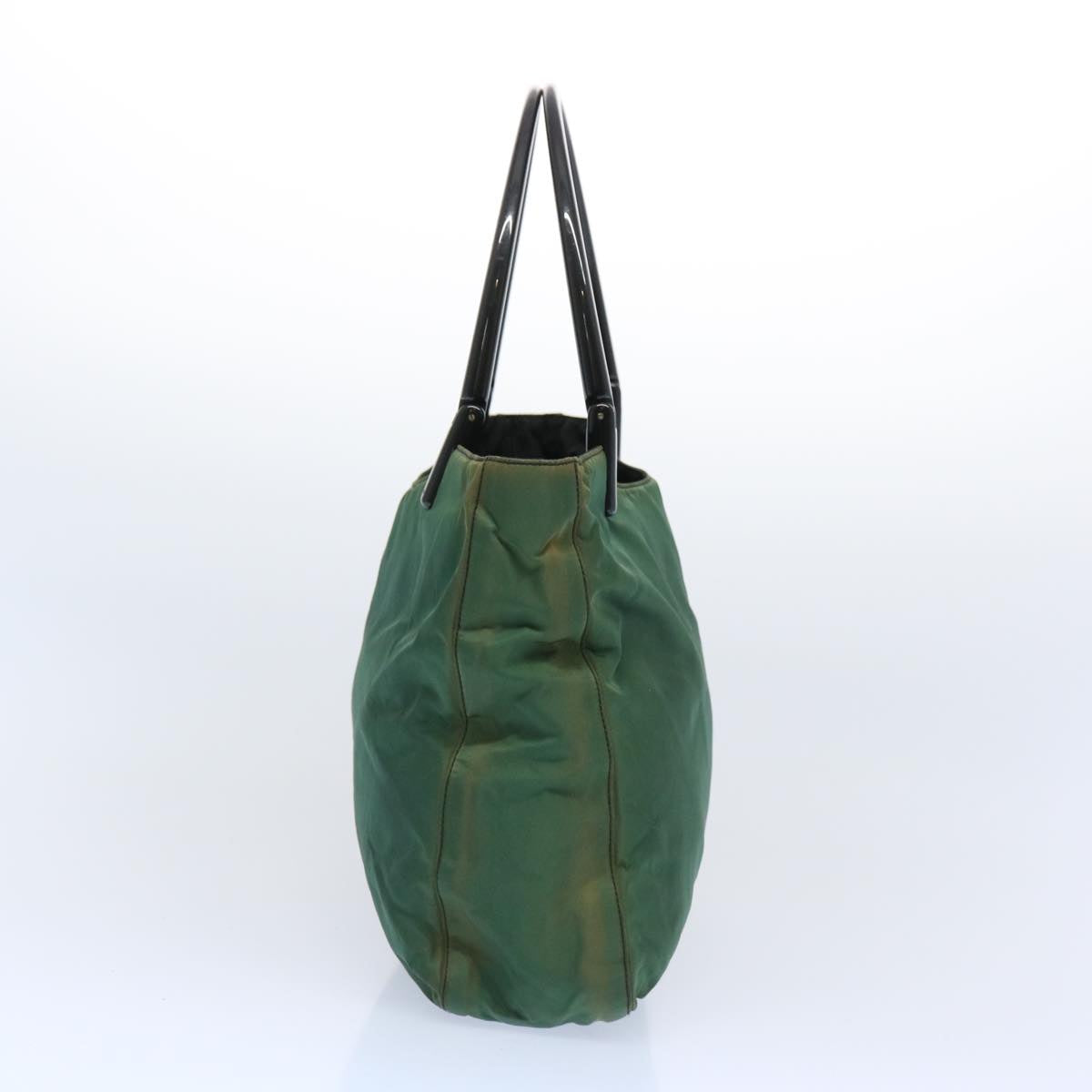 PRADA Shoulder Bag Nylon Green  bs11714
