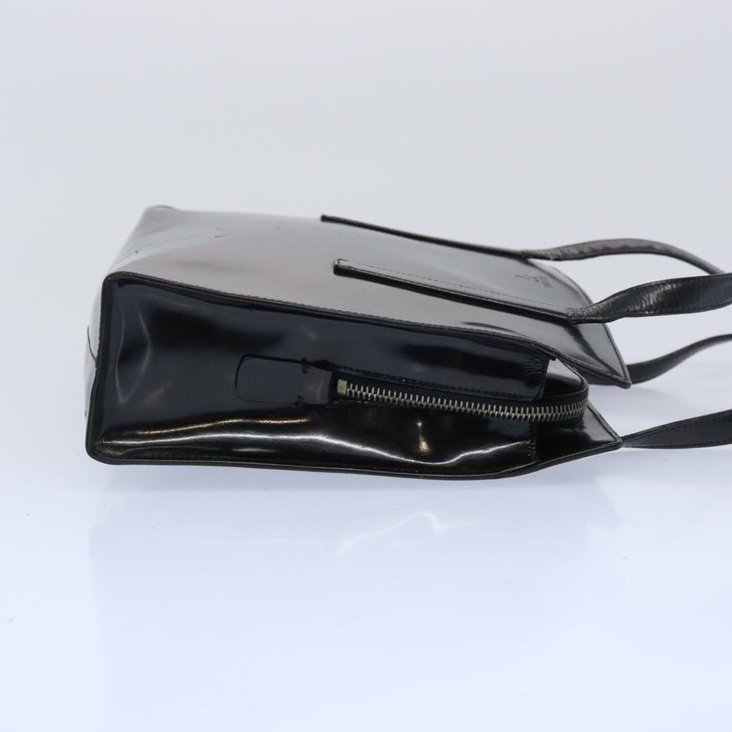 PRADA Shoulder Bag Leather Black  bs11725