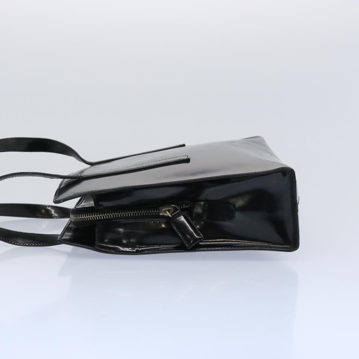PRADA Shoulder Bag Leather Black  bs11725