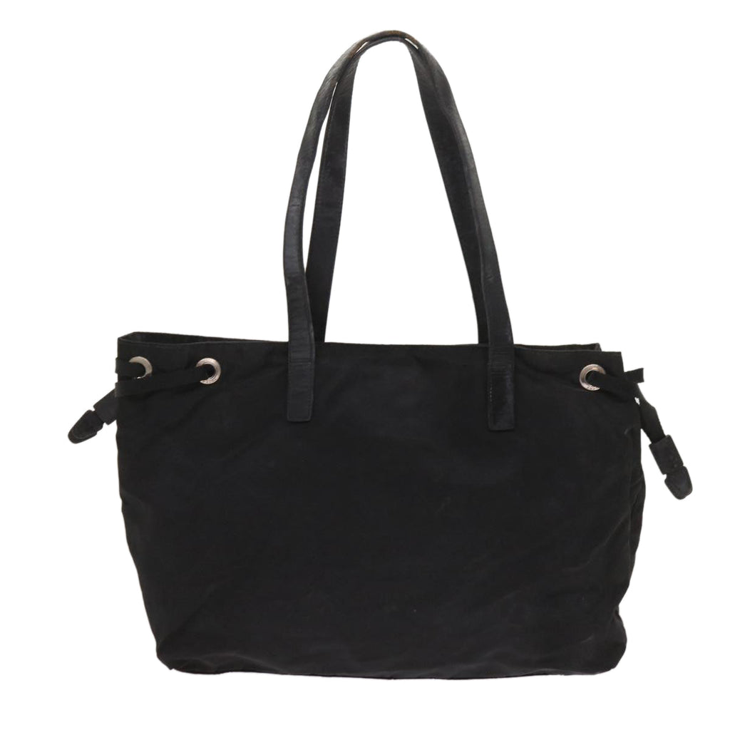 PRADA Tote Bag Nylon Black  bs11726
