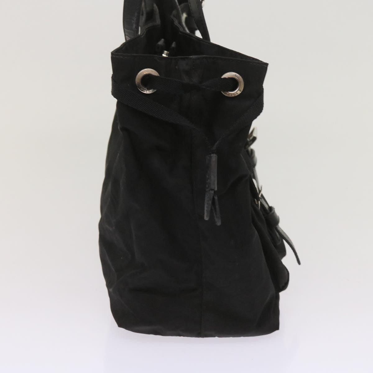 PRADA Tote Bag Nylon Black  bs11726
